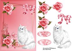 Angroa Cat and Roses
