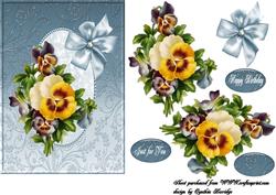 Pansy to Decoupage