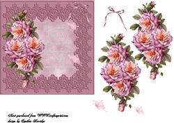 Lace and Roses 6x6