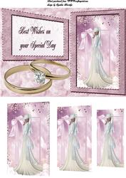 A5 Bride with Rings