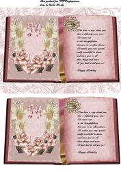 A5 Birthday Book
