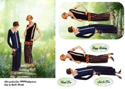 Vintage Fashion Ladies