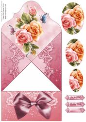 Rosy Glow Spring Top Card