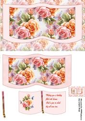 Rosy Glow Book Sheet