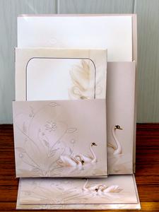 Swan Notelet Kit
