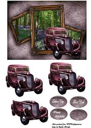 Blue Bell Woods Vintage Car