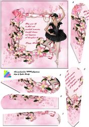 Ballerina Fan Shape Pryamage