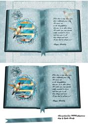 Blue Book with Verse