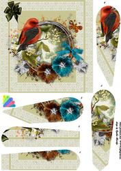 Colourful Bird Fan Pryamage