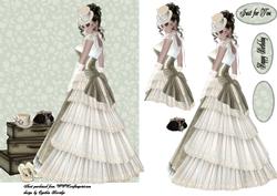 Vintage Poser Lady