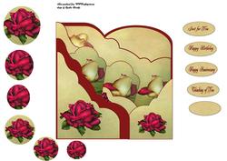 Red Rose Quick Card Front