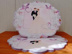 Bride and Groom Fancy Easel