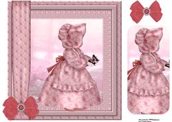Pink Sunbonnet Sue