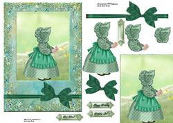 Green Sunbonnet Sue