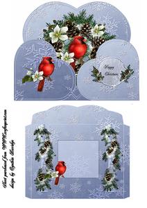 Christmas Heartfold Kit