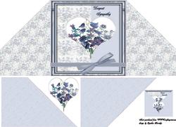 Crisscross Gate Fold Sympathy