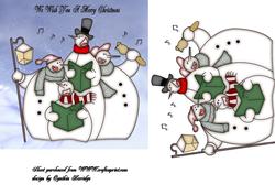 Christmas Singing Snowmen