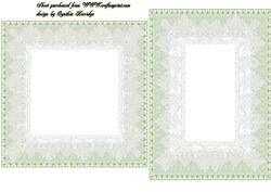 2 Frames 6x6 and 7x5