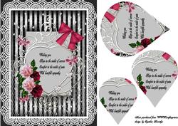 Heart Sympathy Card
