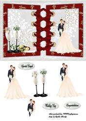 Wedding Day Couple Rings