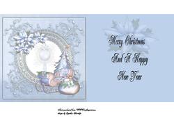 Christmas Fan Pryamage Insert