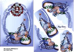 Christmas Pocket Tags and Bookmark