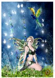 A4 Fairy and Birds