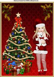 A4 Christmas Tree