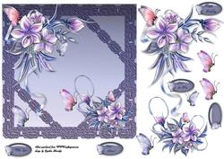 Diamond Flower Frame