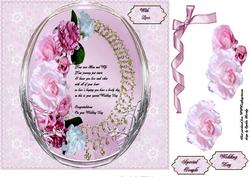 Pink Roses Wedding Day
