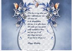 A5 Birthday Verse