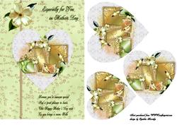Mint Mothers Day Card