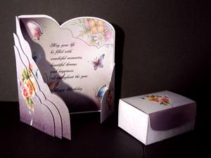 Butterflies Wraparound Card Kit