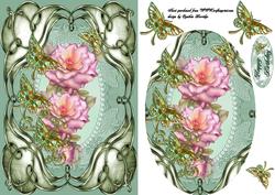 Double Frame Roses