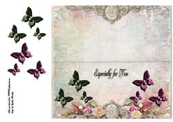 Butterflies Dl Card