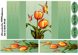 Spring Time Book Gate Fold