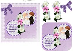 Lace Flowers Wedding Day