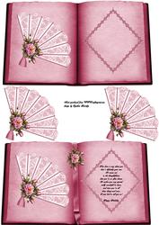 Fan and Roses Book
