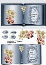 Blue Book Roses and Lily