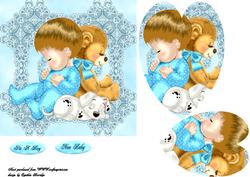 Baby Boy and Lace