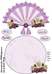 Wobble Fan Lavender
