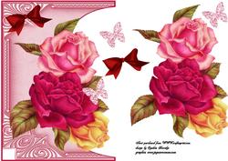 Inverted Roses Over the Edge