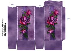 Twilight Rose Pinch Bag