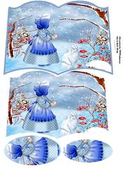 Winter Sunbonnet Sue