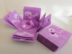 Baby Girl Exploding Box with Shoe