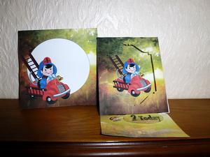 Fireman Easel Shadow Box Kit