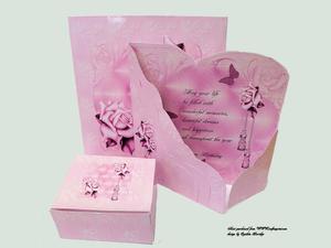 Pink Ornate Card Kit