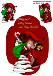 Christmas Postman Mouse