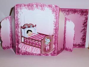 Baby Girl in Cot