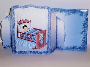 Baby Boy 5 Panel Card Kit
